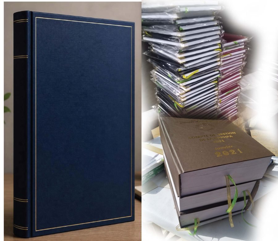 Leather binding